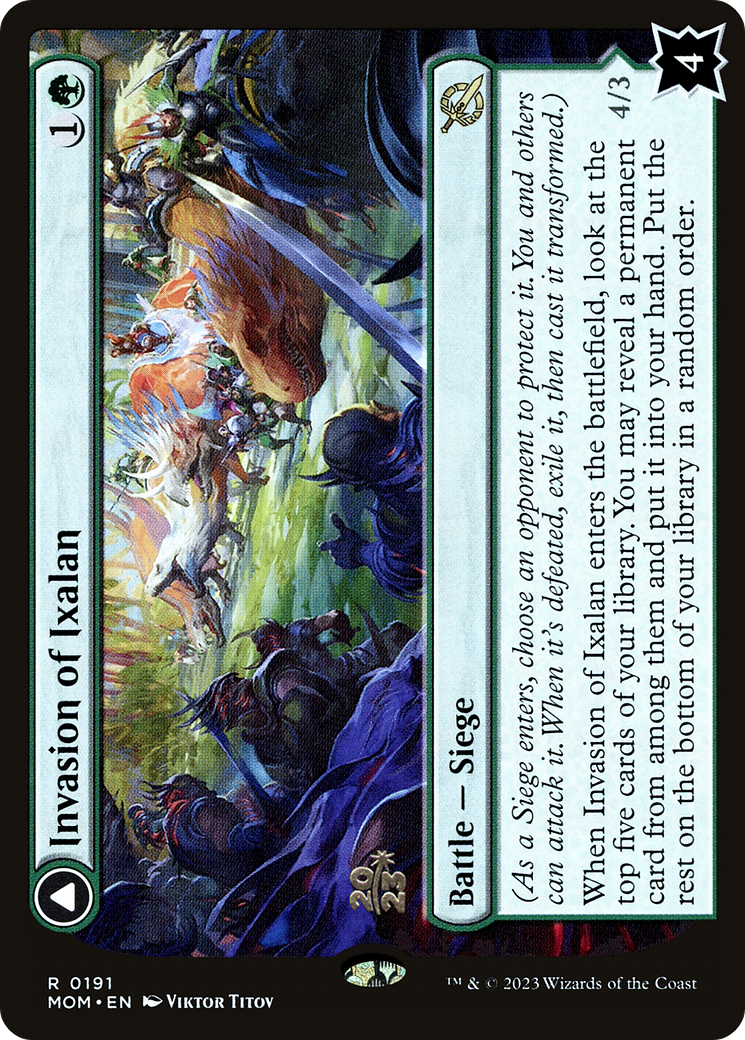 Invasion of Ixalan (191) Foil - March of the Machine Promos