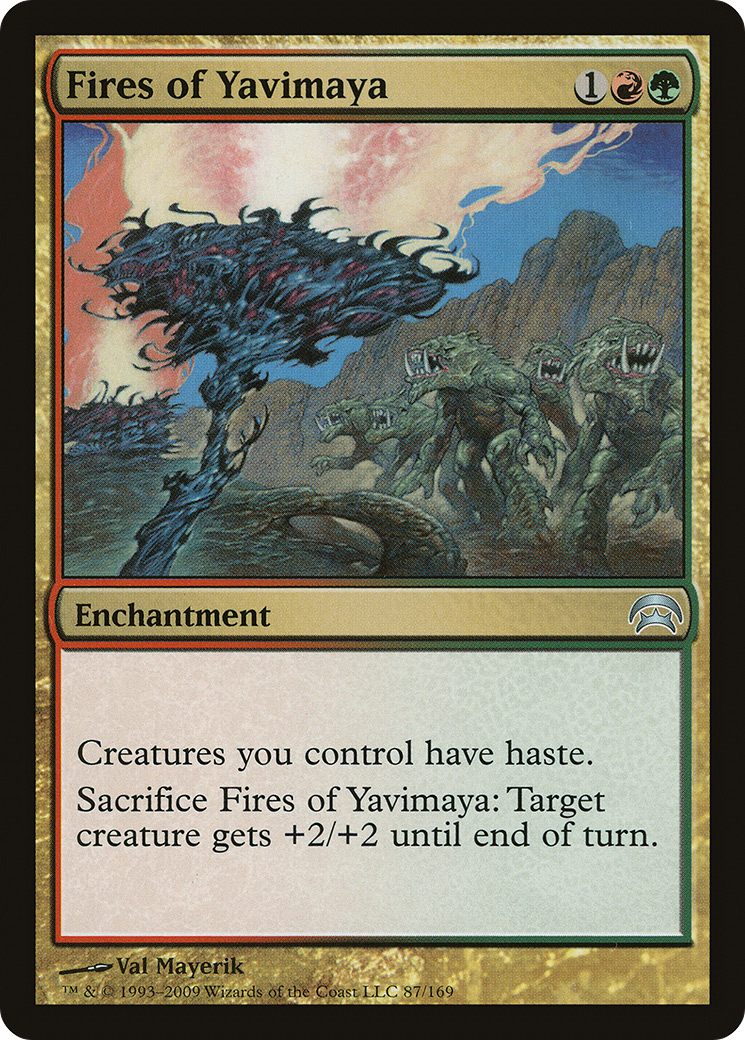Fires of Yavimaya (087) - Planechase