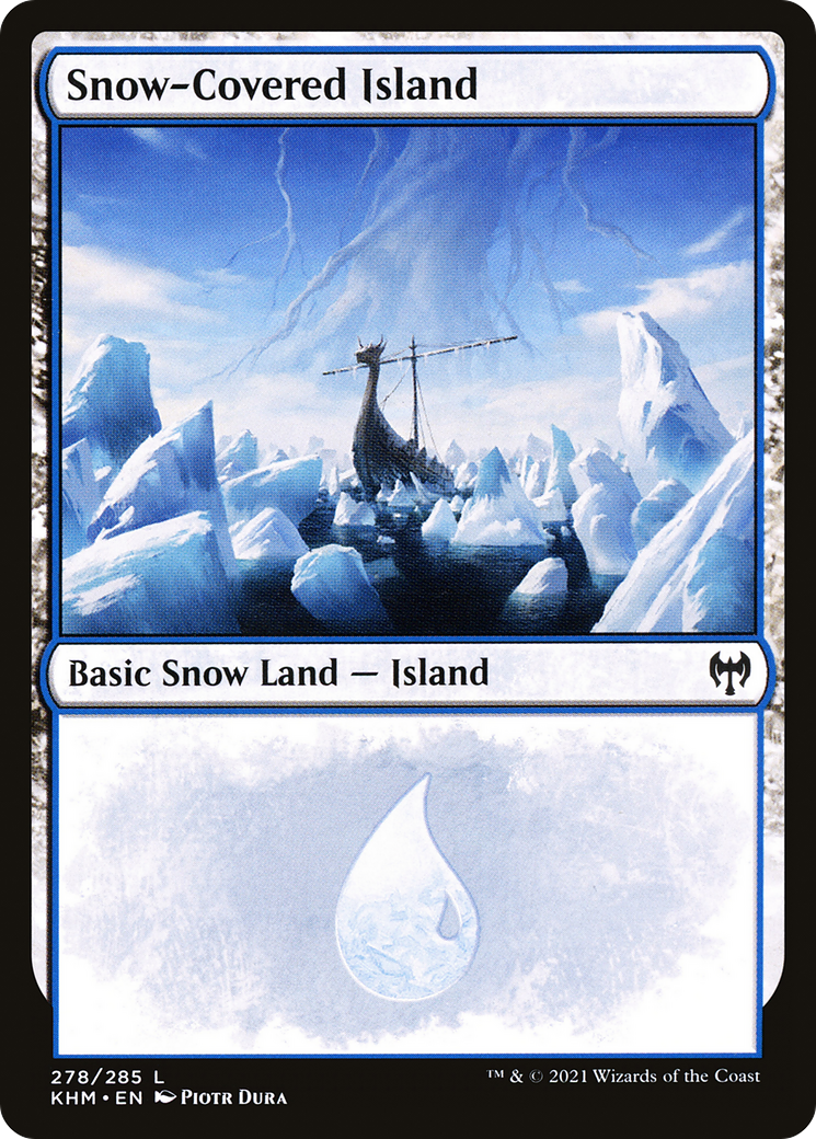 Snow-Covered Island (278) Foil - Kaldheim
