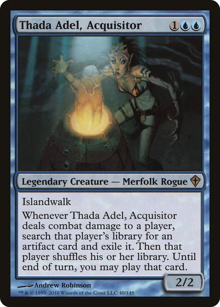 Thada Adel, Acquisitor (040) Foil - Worldwake
