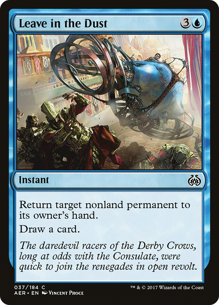 Leave in the Dust (037) Foil - Aether Revolt