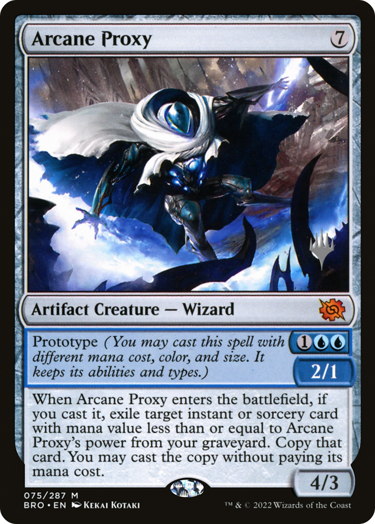 Arcane Proxy (75p) - The Brothers' War Promos