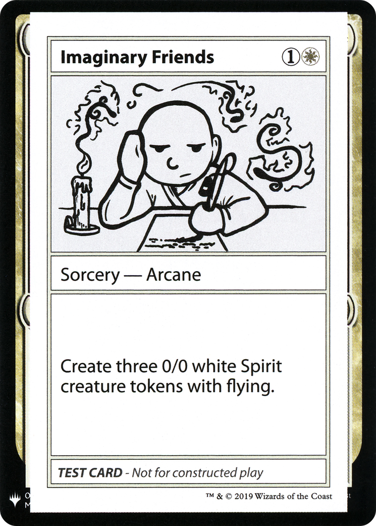 Imaginary Friends (007) - Mystery Booster Playtest Cards 2019