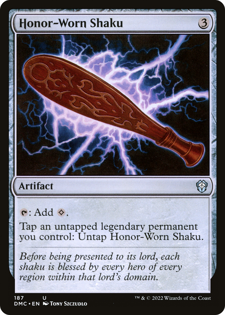 Honor-Worn Shaku (187) - Dominaria United Commander
