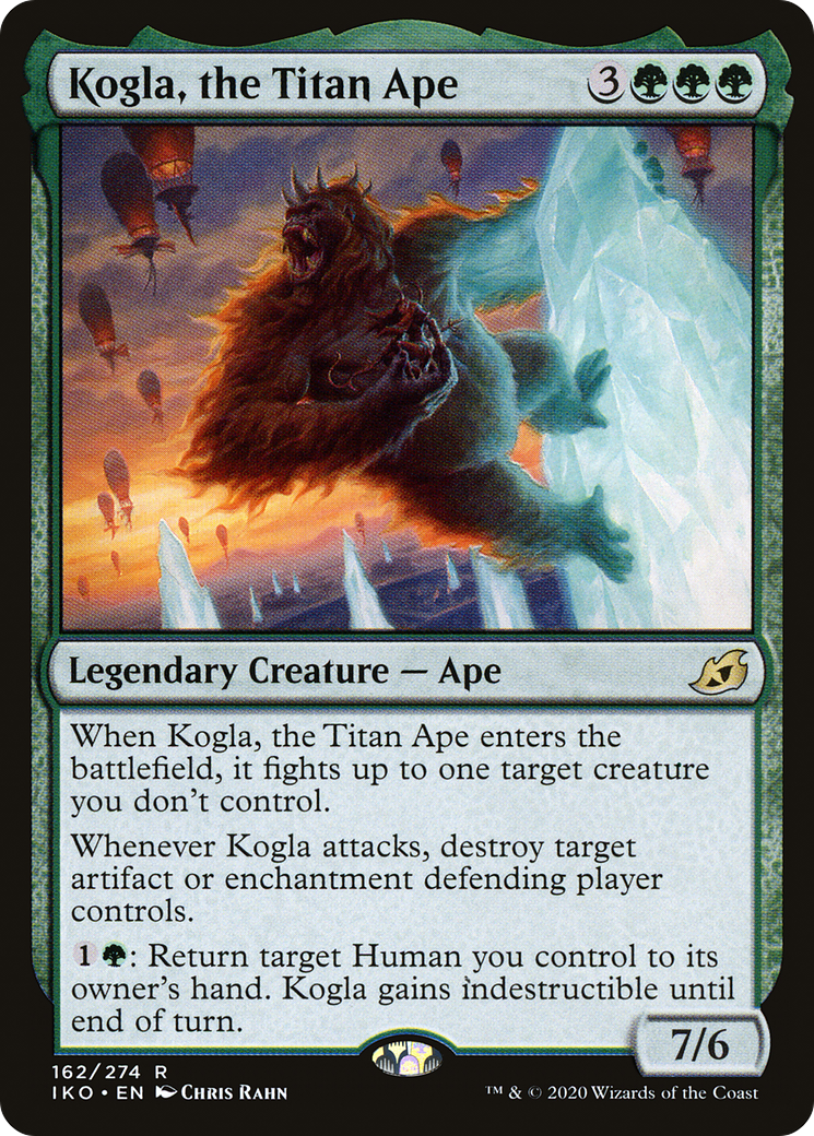 Kogla, the Titan Ape (162) Foil - Ikoria: Lair of Behemoths