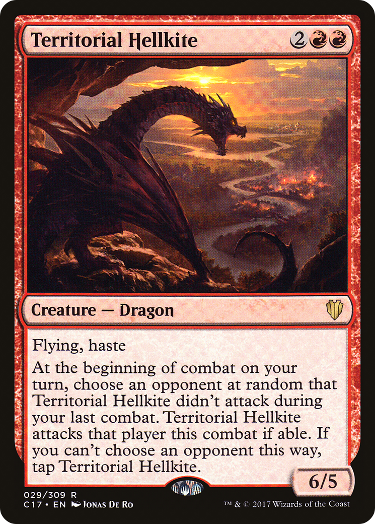 Territorial Hellkite (029) - Commander 2017