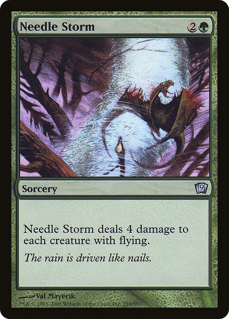 Needle Storm (259) Foil - Ninth Edition