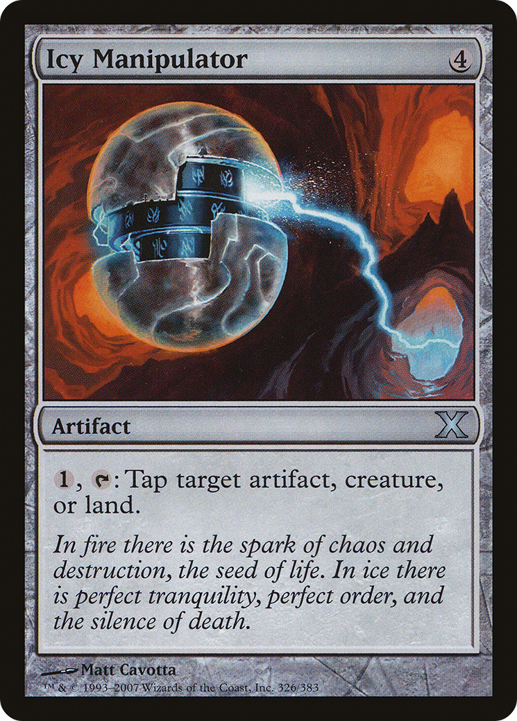 Icy Manipulator (326) Foil - Tenth Edition