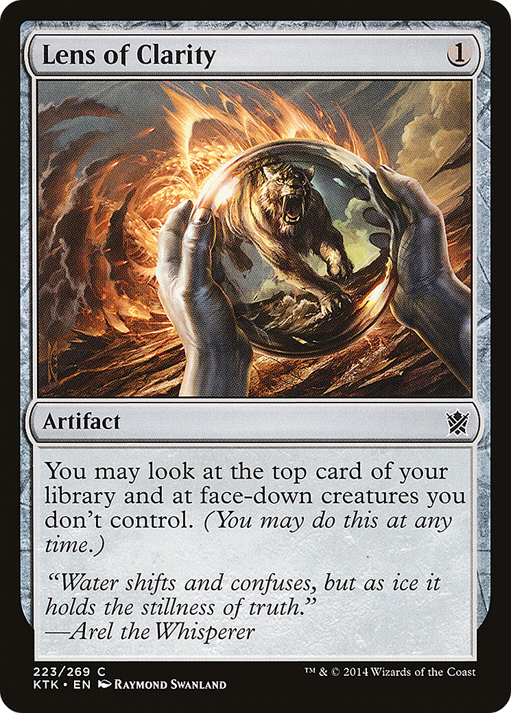 Lens of Clarity (223) Foil - Khans of Tarkir