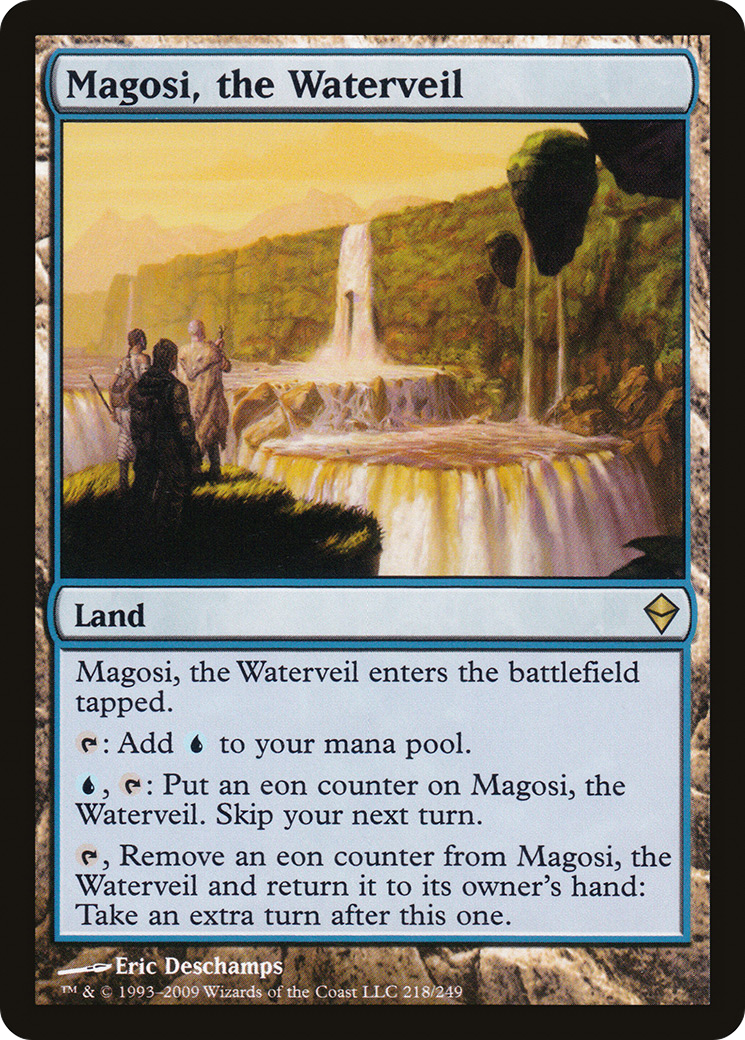 Magosi, the Waterveil (218) Foil - Zendikar