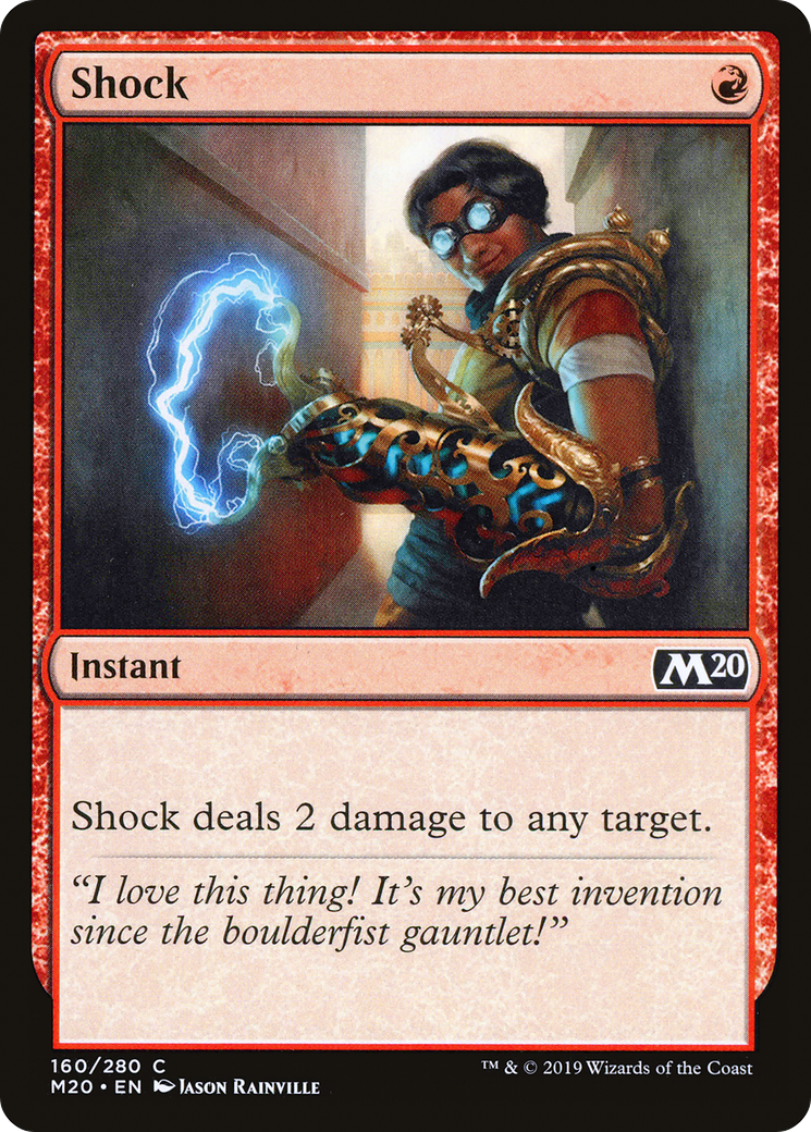 Shock (160) Foil - Core Set 2020