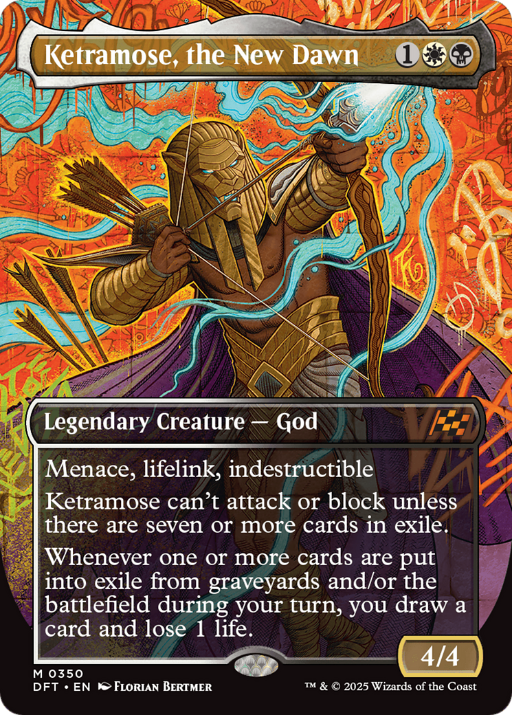 Ketramose, the New Dawn (Borderless) (350) - Aetherdrift