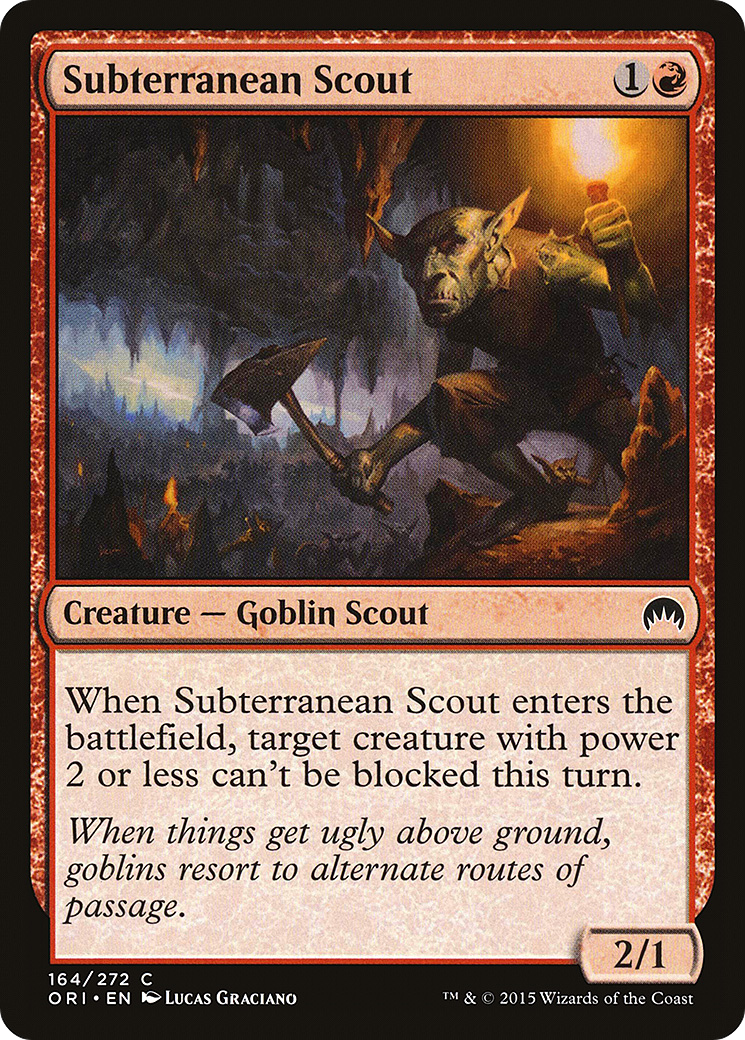 Subterranean Scout (164) - Magic Origins