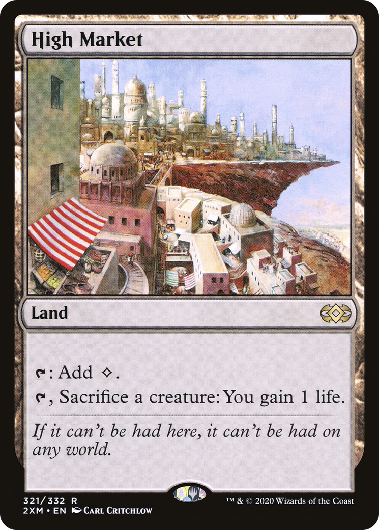 High Market (321) Foil - Double Masters