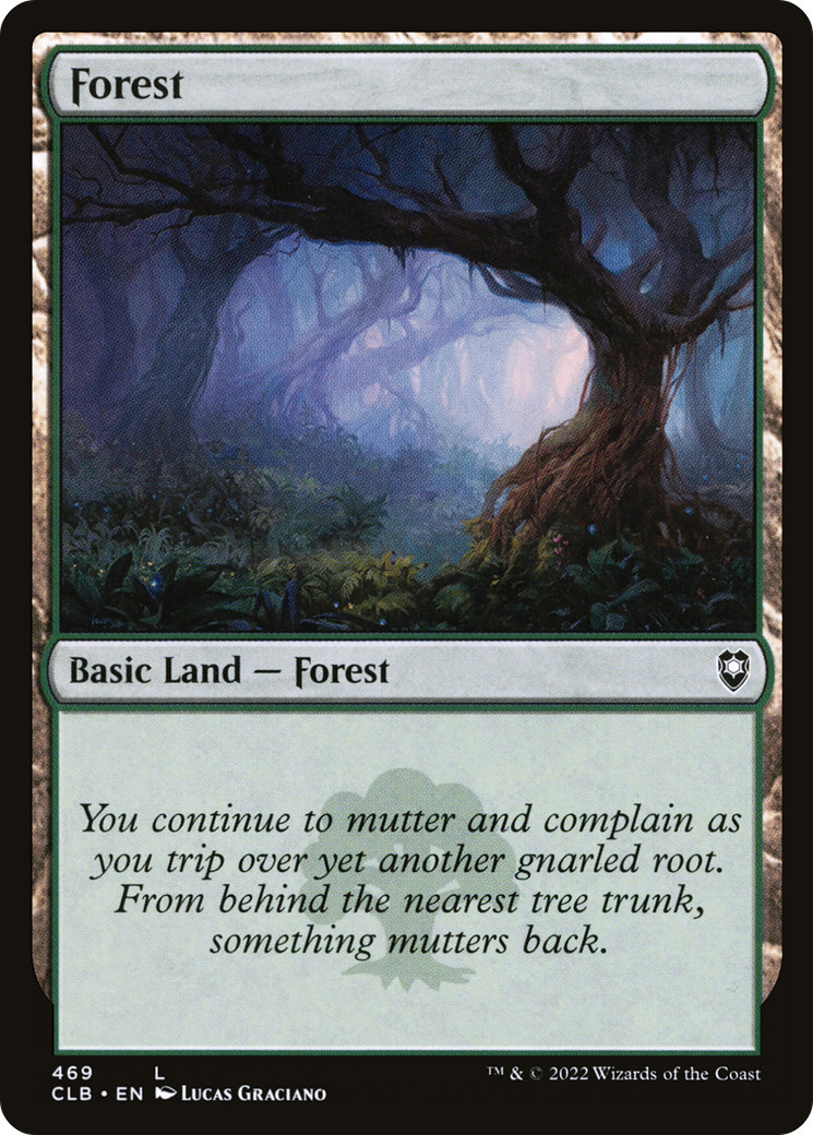 Forest (469) - Commander Legends: Battle for Baldur's Gate