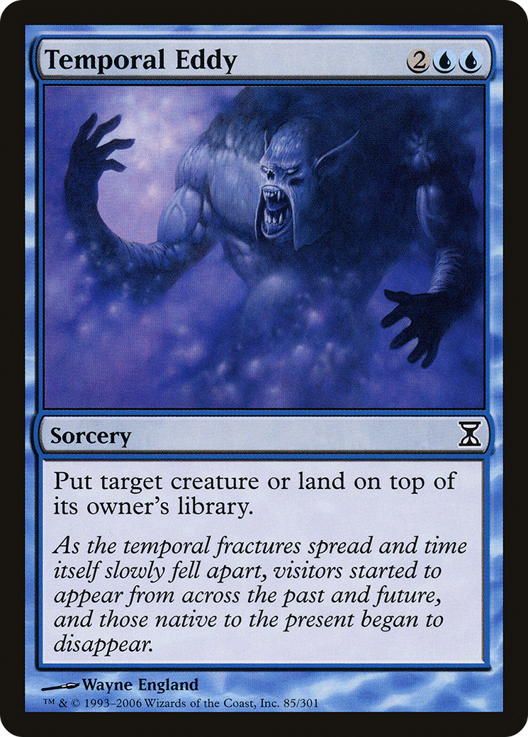 Temporal Eddy (085) Foil - Time Spiral