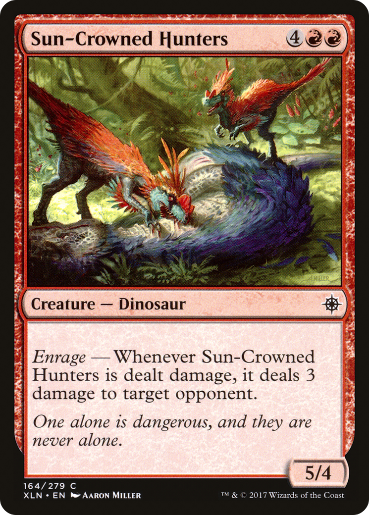 Sun-Crowned Hunters (164) Foil - Ixalan