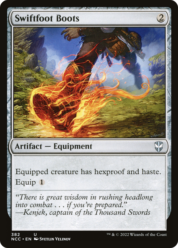 Swiftfoot Boots (382) - New Capenna Commander
