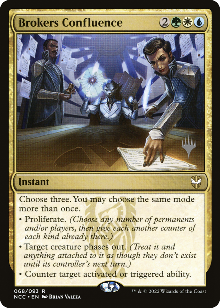 Brokers Confluence (68p) Foil - New Capenna Commander Promos