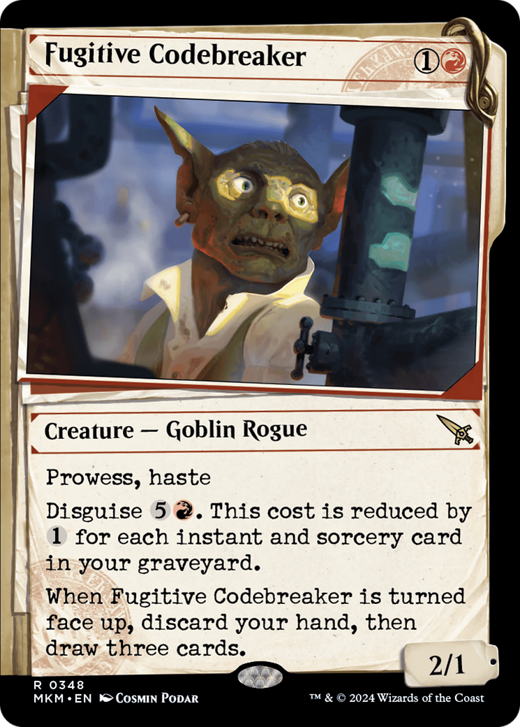 Fugitive Codebreaker: (Showcase) (348)