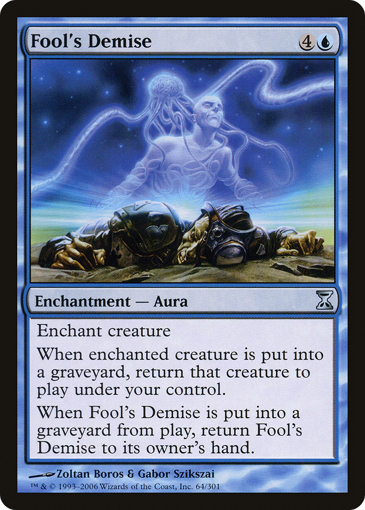 Fool's Demise (064) Foil - Time Spiral