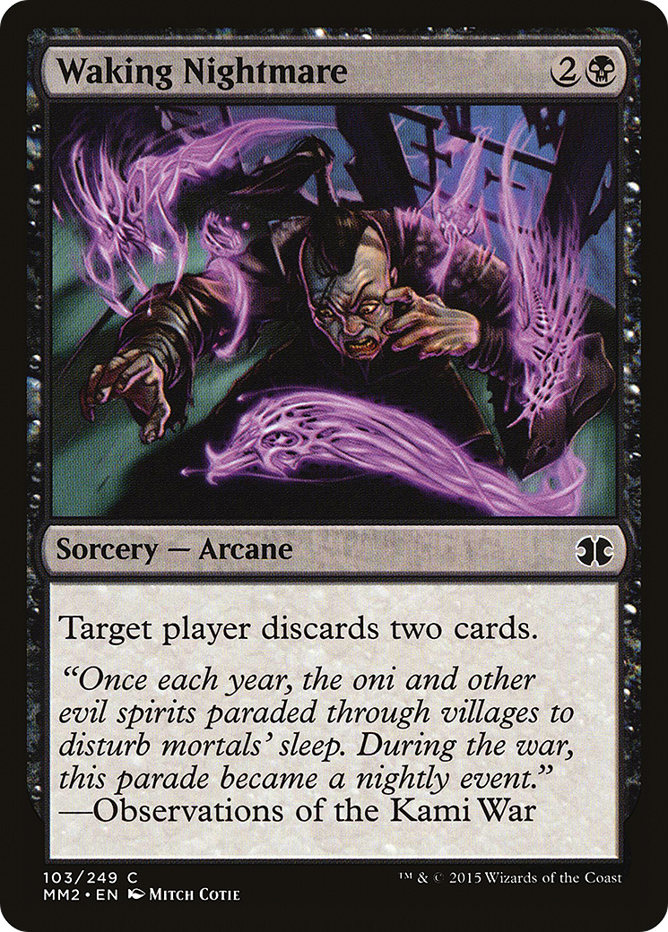 Waking Nightmare (103) Foil - Modern Masters 2015