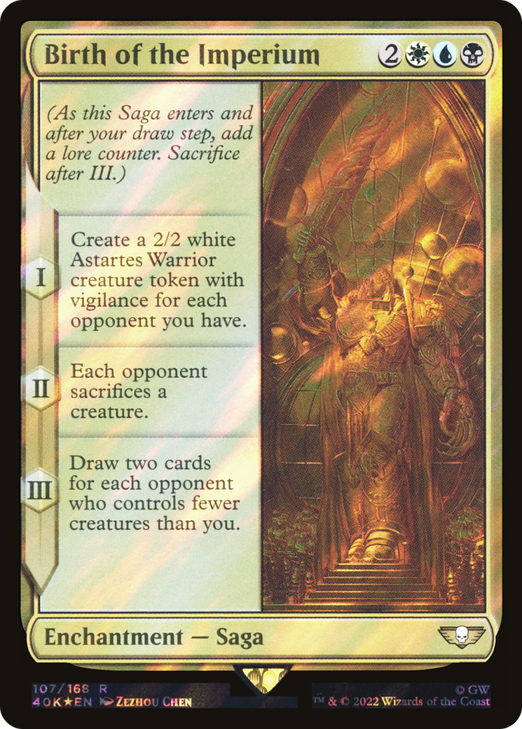Birth of the Imperium (107) Surge Foil - Warhammer 40,000 Commander