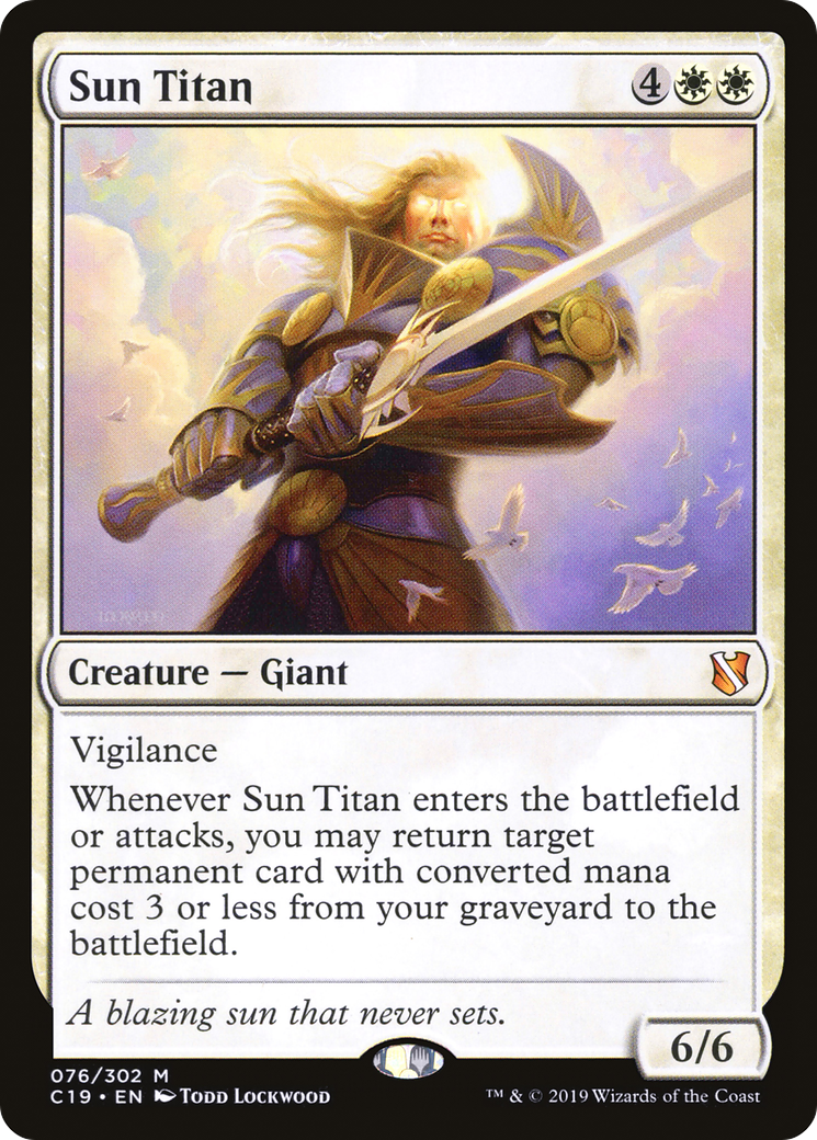 Sun Titan (076) - Commander 2019