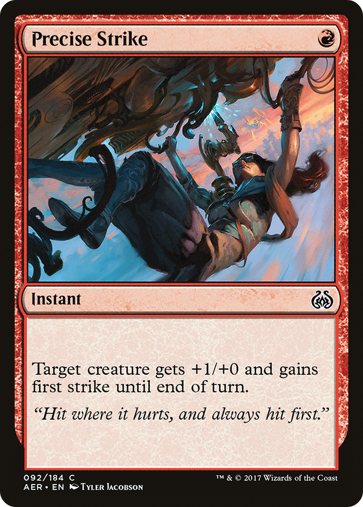 Precise Strike (092) Foil - Aether Revolt