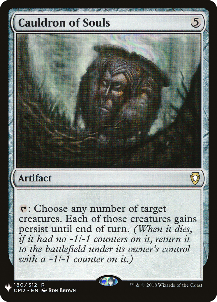 Cauldron of Souls (CM2-180) - The List