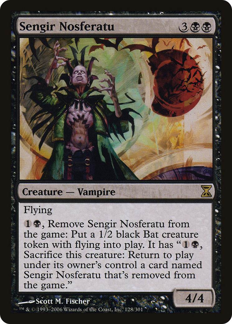 Sengir Nosferatu (128) Foil - Time Spiral