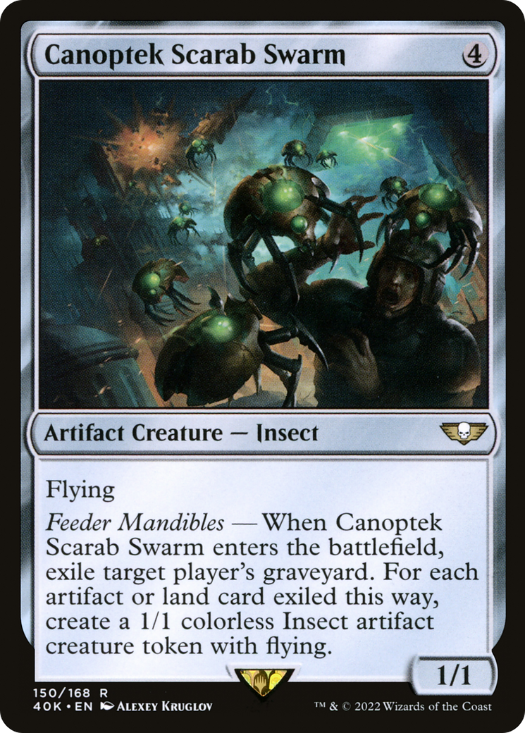 Canoptek Scarab Swarm (150) - Warhammer 40,000 Commander