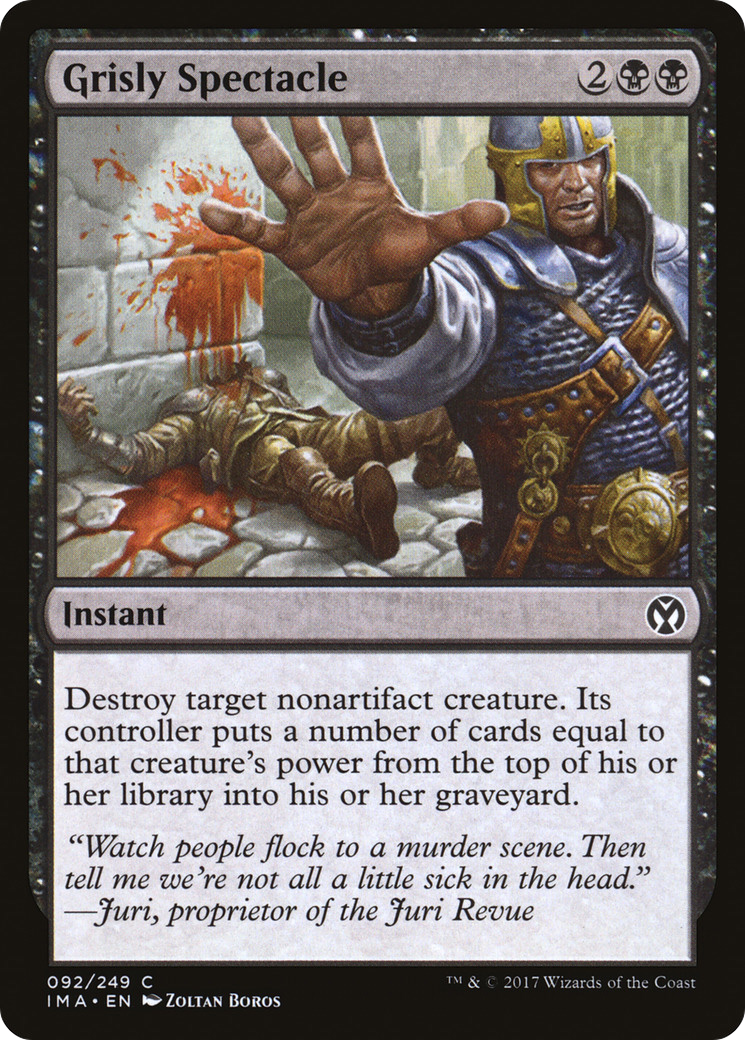Grisly Spectacle (092) Foil - Iconic Masters