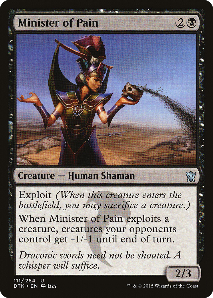 Minister of Pain (111) Foil - Dragons of Tarkir