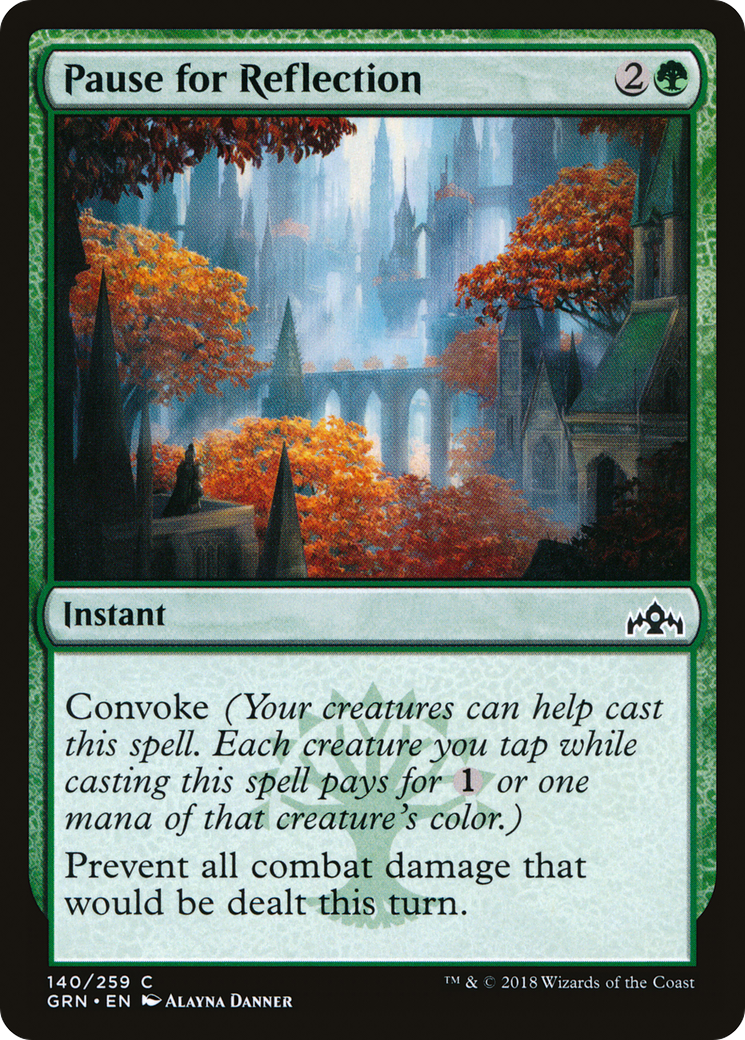 Pause for Reflection (140) Foil - Guilds of Ravnica