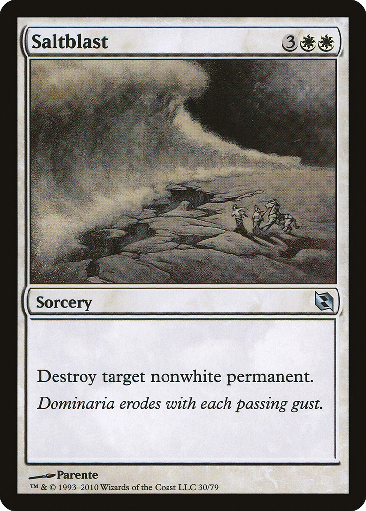 Saltblast (030) - Duel Decks: Elspeth vs. Tezzeret
