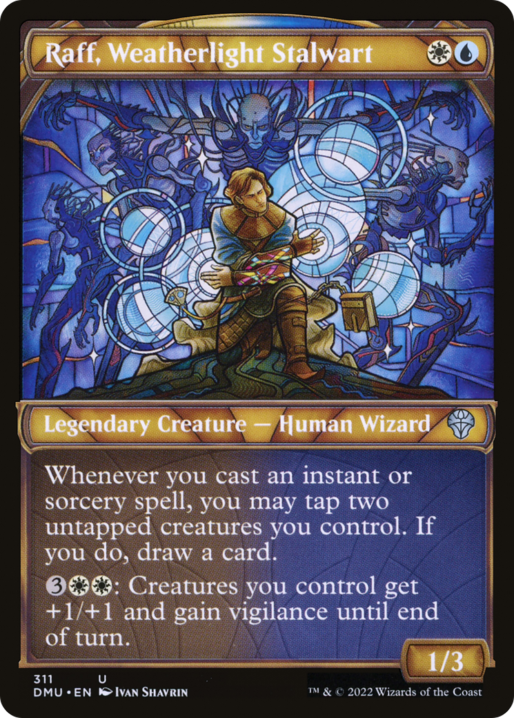 Raff, Weatherlight Stalwart (Showcase) (311) Foil - Dominaria United