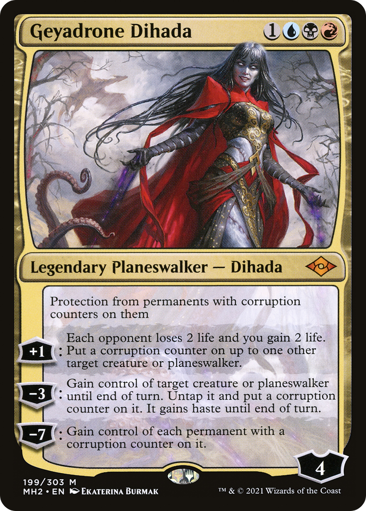 Geyadrone Dihada (199) Foil - Modern Horizons 2