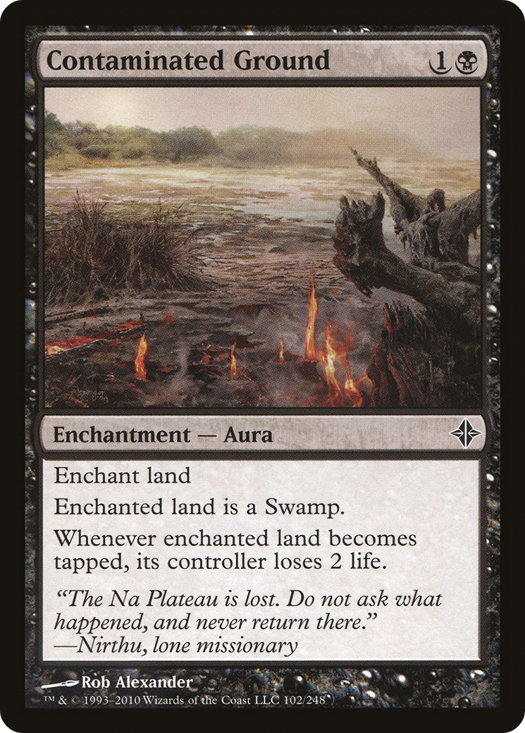 Contaminated Ground (102) - Rise of the Eldrazi