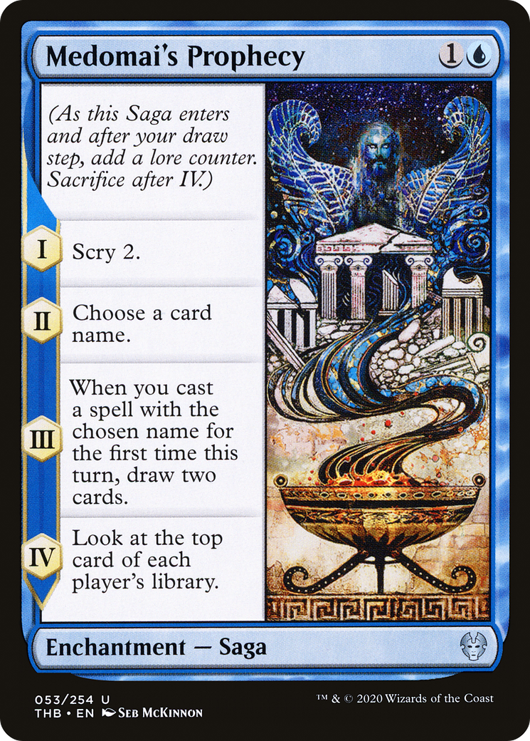 Medomai's Prophecy (053) Foil - Theros Beyond Death