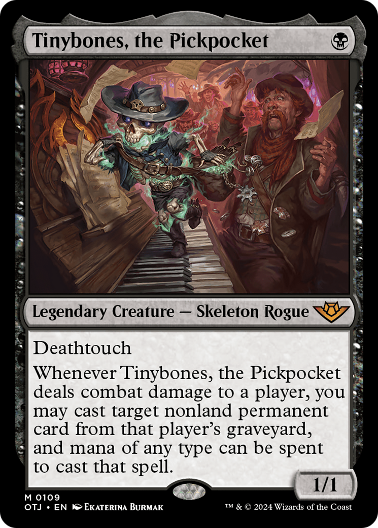 Tinybones, the Pickpocket (109) Foil - Outlaws of Thunder Junction