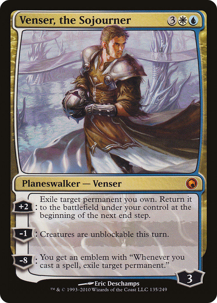 Venser, the Sojourner (135) Foil - Scars of Mirrodin