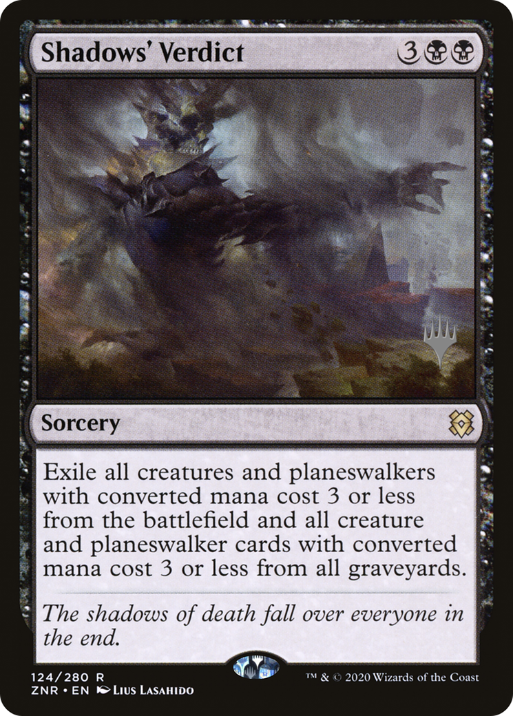 Shadows' Verdict (124) Foil - Zendikar Rising Promos