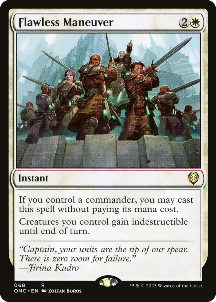 Flawless Maneuver (068) - Phyrexia: All Will Be One Commander