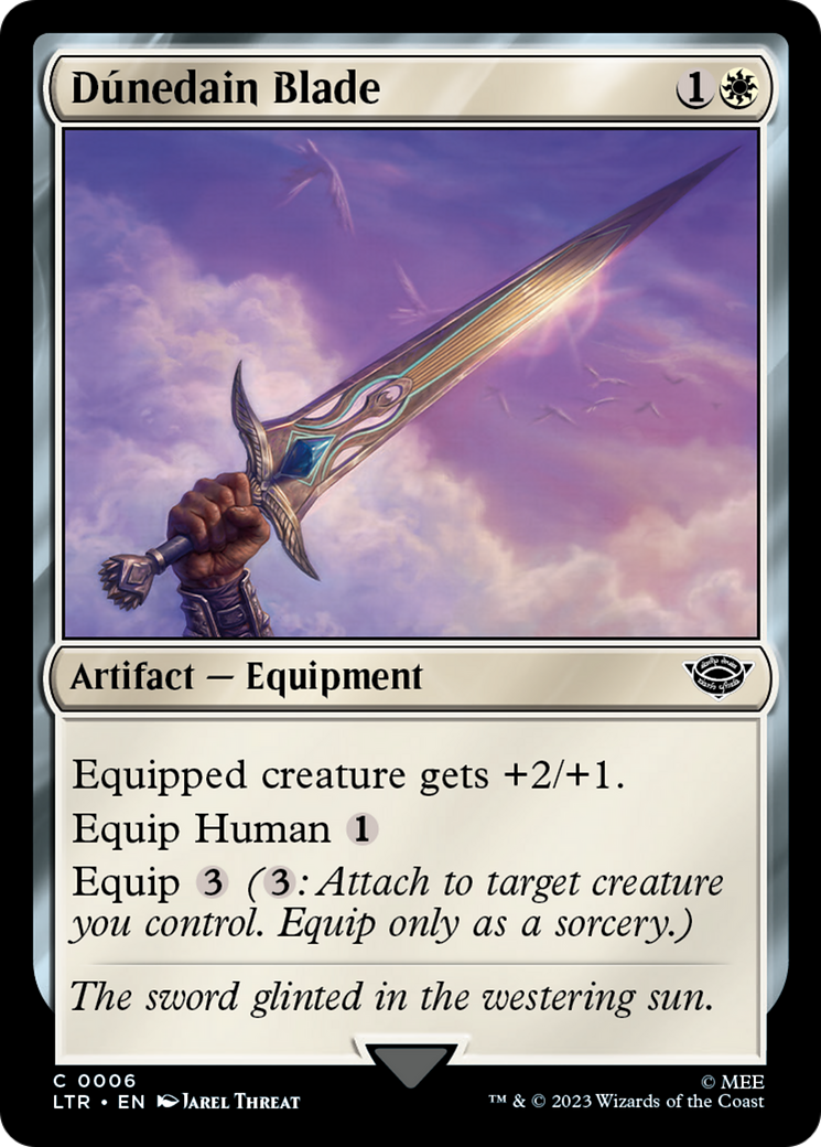 Dúnedain Blade (006) Foil - The Lord of the Rings: Tales of Middle-earth