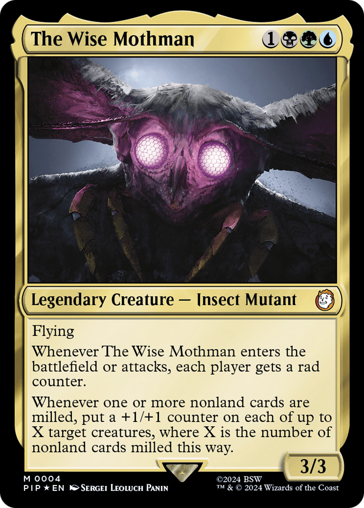 The Wise Mothman (004) Foil - Fallout