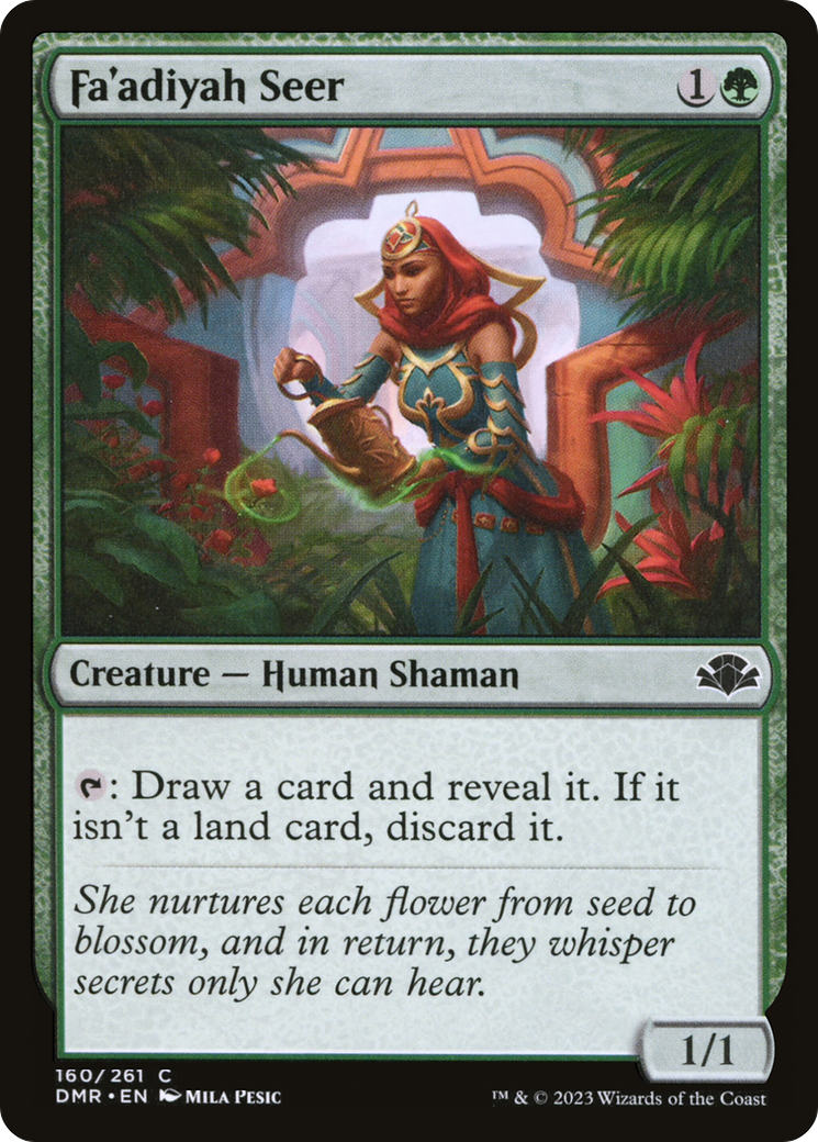 Fa'adiyah Seer (160) - Dominaria Remastered