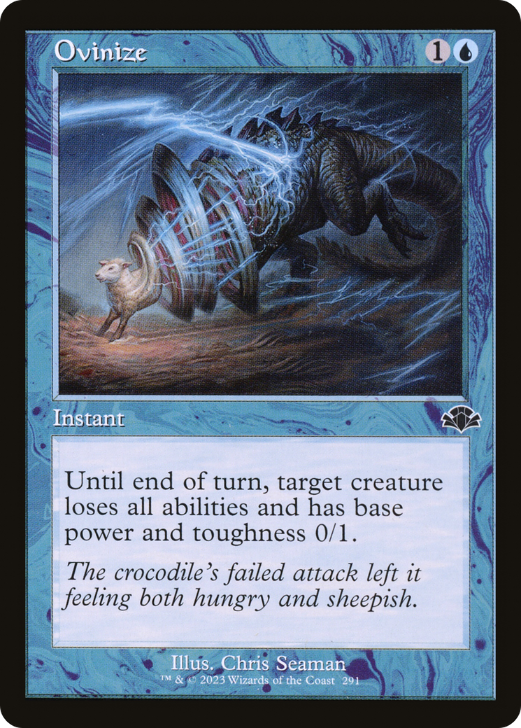 Ovinize (Retro) (291) Foil - Dominaria Remastered