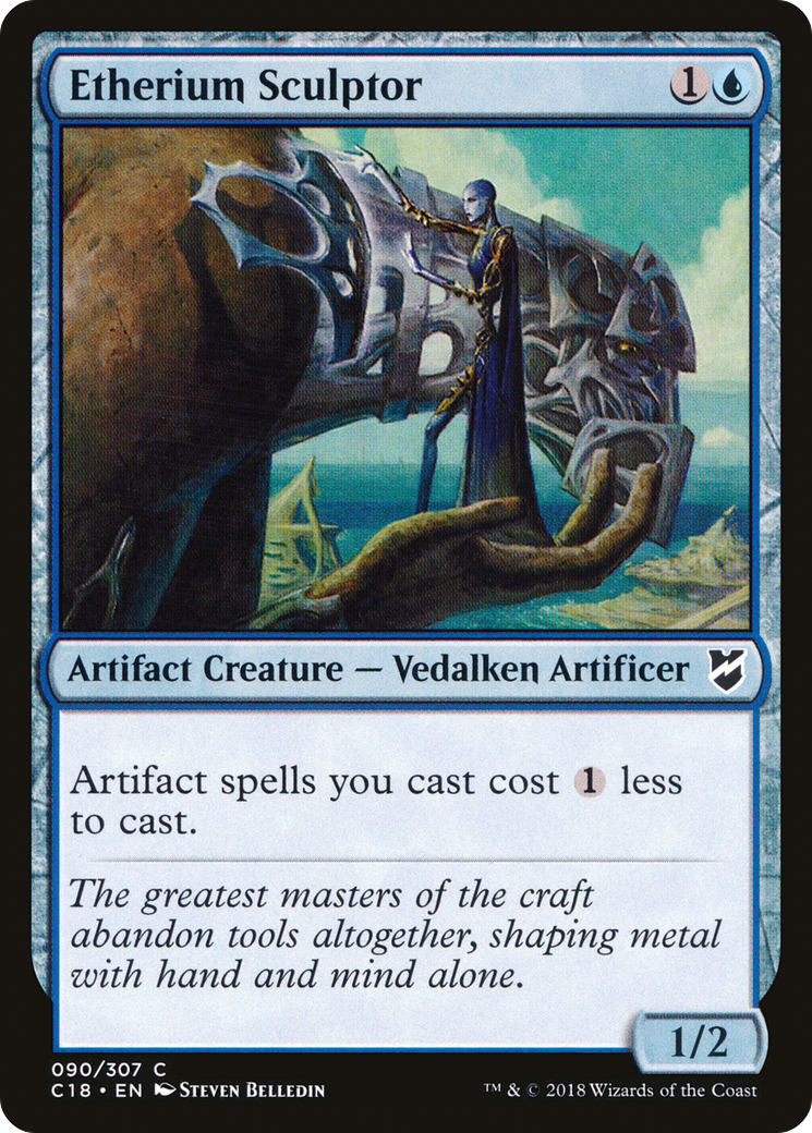 Etherium Sculptor (090) - Commander 2018