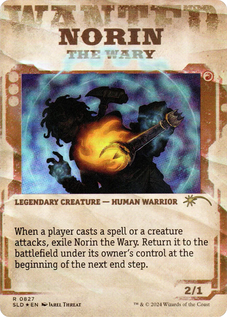 Norin the Wary // Norin the Wary (Showcase) (827) - Secret Lair Drop